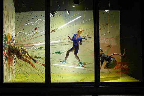 Harvey Nichols, Olympic window display